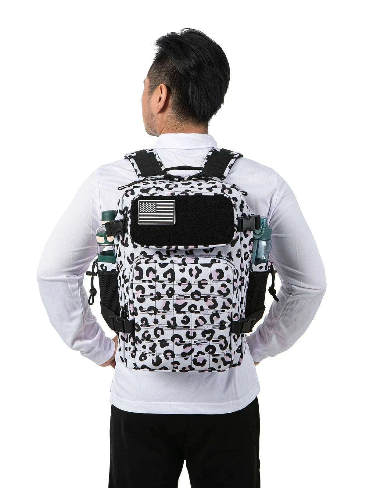 25L Tactical Backpack for Hiking, Travel, Camping and School-Gray / Poland / Other