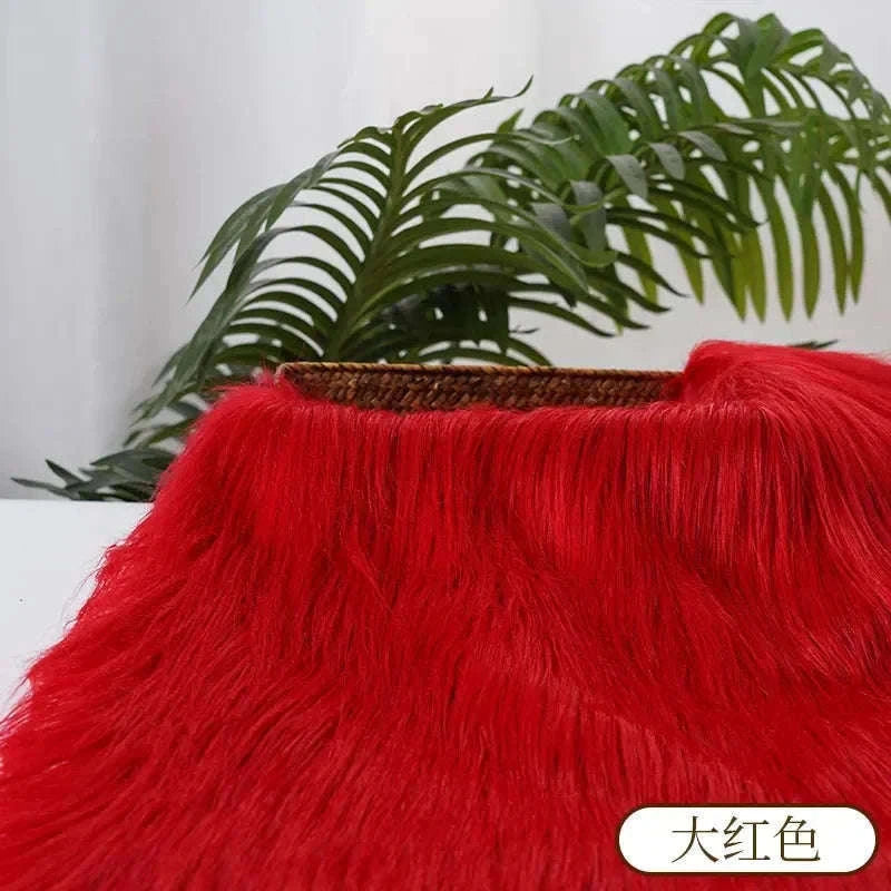 25x45cm Long Hair Faux Fur Fabric for Crafts and Cosplay-35 / 25x45cm