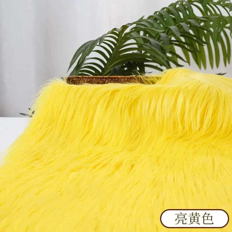 25x45cm Long Hair Faux Fur Fabric for Crafts and Cosplay-35 / 25x45cm