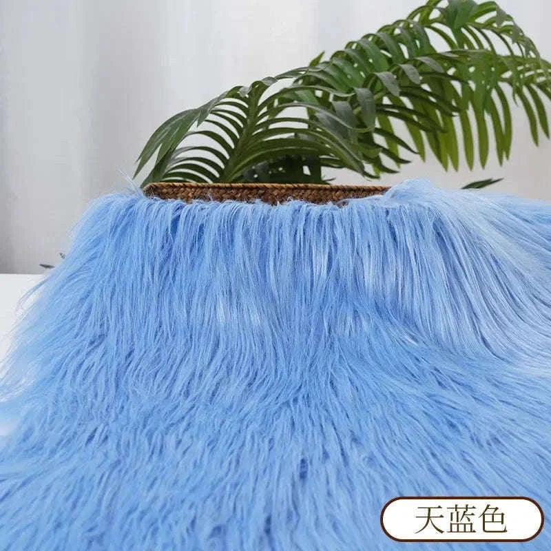 25x45cm Long Hair Faux Fur Fabric for Crafts and Cosplay-35 / 25x45cm