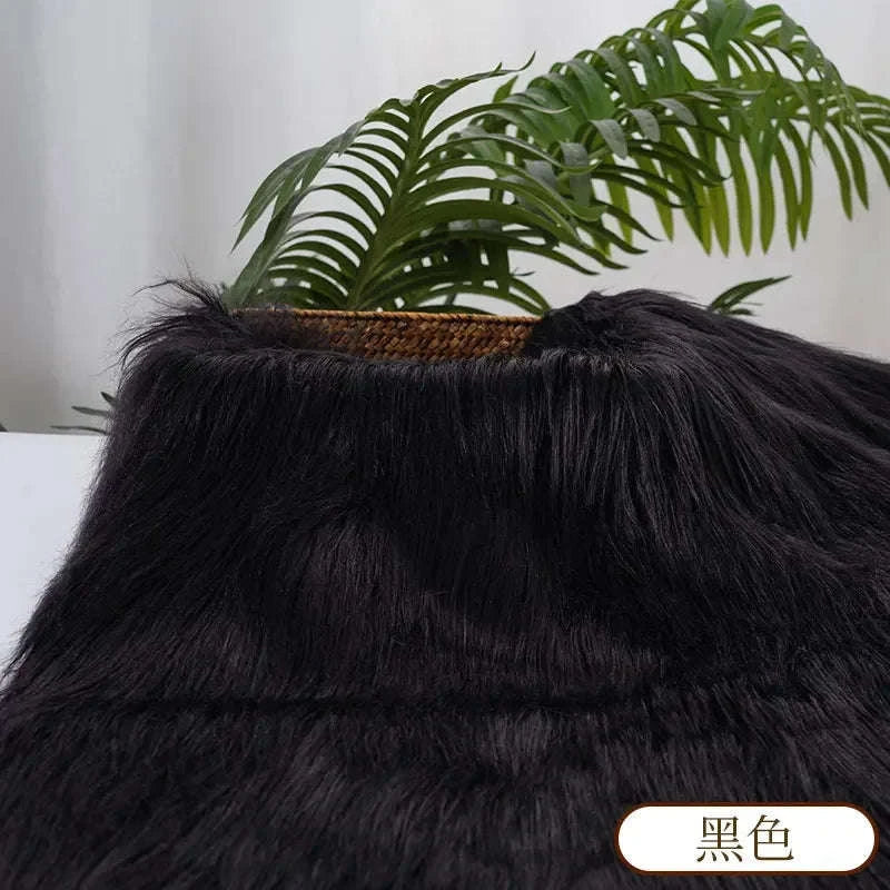 25x45cm Long Hair Faux Fur Fabric for Creative Projects-35 / 25x45cm