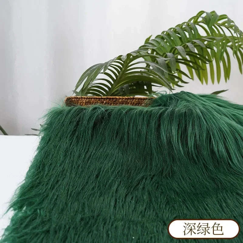 25x45cm Long Hair Faux Fur Fabric for Creative Projects-35 / 25x45cm