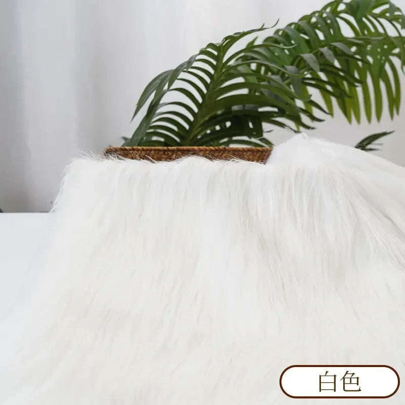25x45cm Long Hair Faux Fur Fabric for Creative Projects-35 / 25x45cm