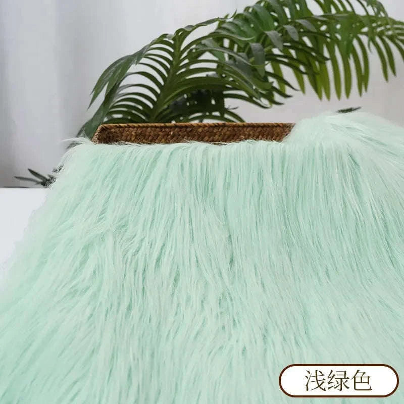 25x45cm Long Hair Faux Fur Fabric for Creative Projects-35 / 25x45cm