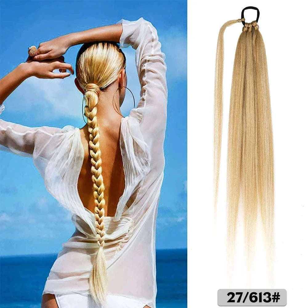 26-Inch Braided Ponytail Extension for a Sleek, Polished Look-4 / 26inches