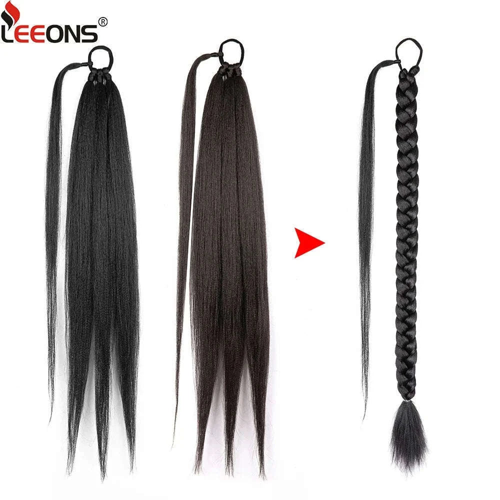 26-Inch Braided Ponytail Extension for a Sleek, Polished Look-4 / 26inches