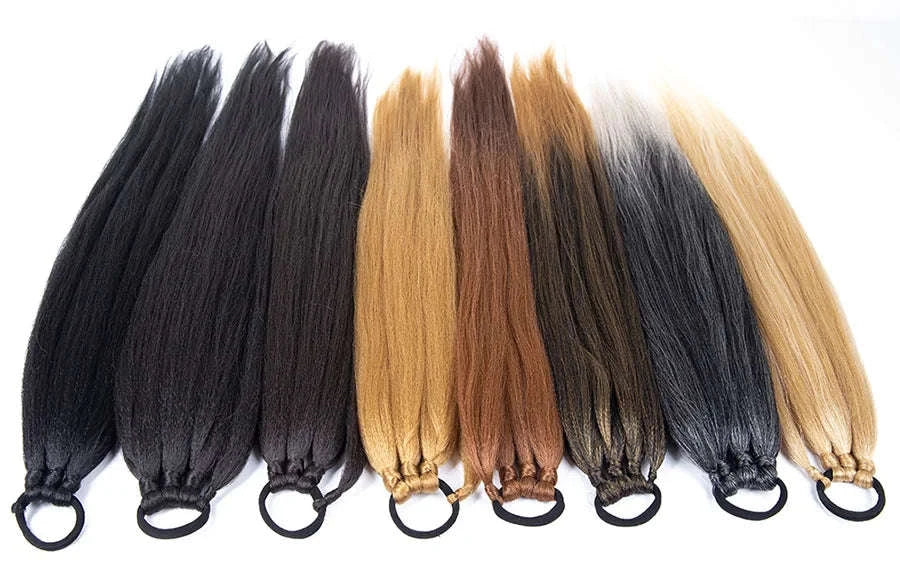 26-Inch Long Braided Ponytail Extensions for a Sleek, Effortless Look-4 / 26inches