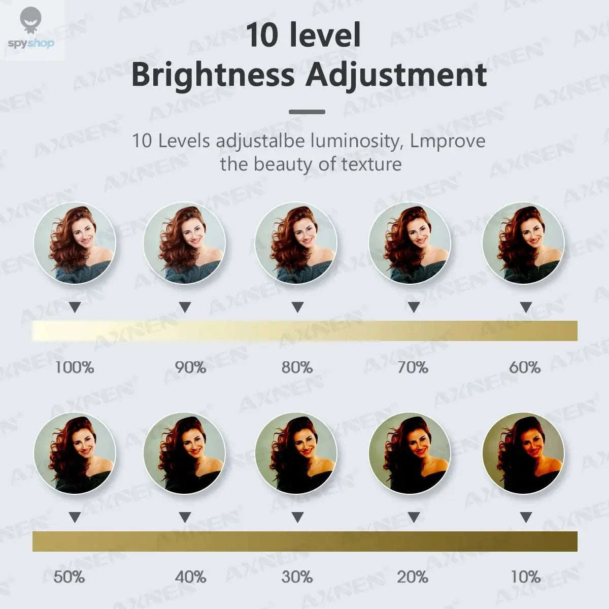 26cm LED Ring Light Selfie Lamp with Tripod Stand-Selfie Ring Light