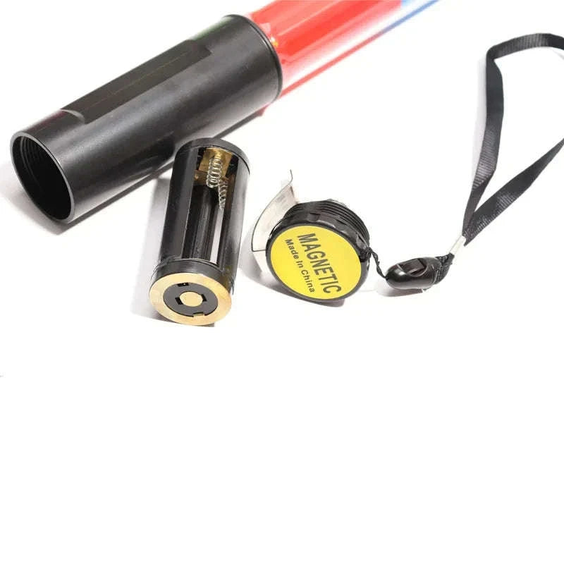 26cm LED Traffic Light Baton with 3 Flashing Modes-Red