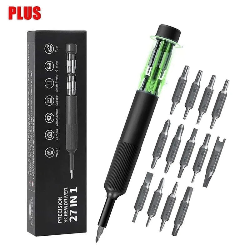 27-in-1 Precision Screwdriver Set Pen-Style Magnetic Repair Kit-United States / 27 in 1 PLUS