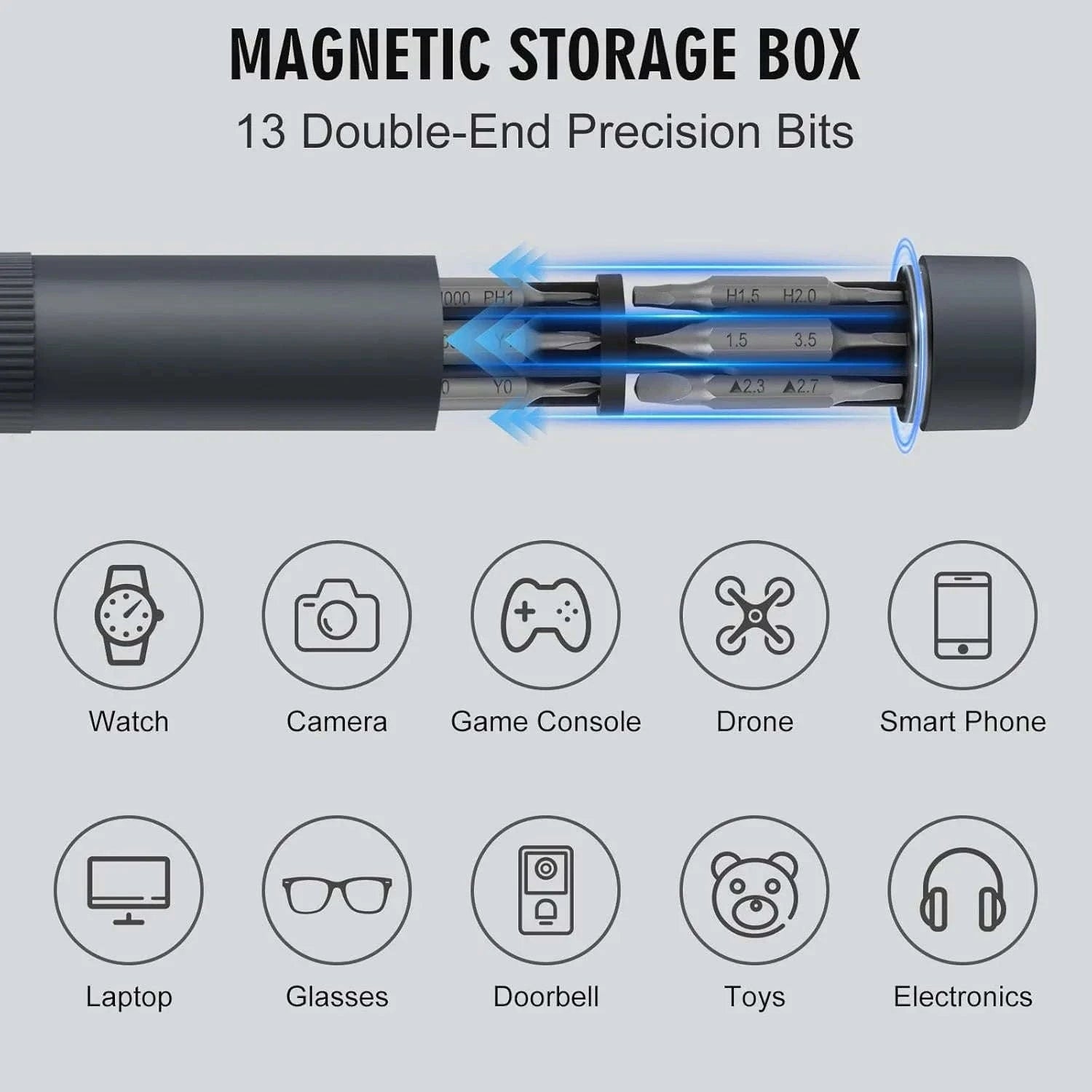 27-in-1 Precision Screwdriver Set Pen-Style Magnetic Repair Kit-United States / 27 in 1 PLUS
