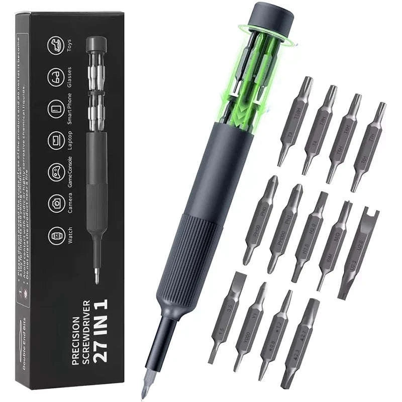 27-in-1 Precision Screwdriver Set Pen-Style Magnetic Repair Kit-United States / 27 in 1 PLUS