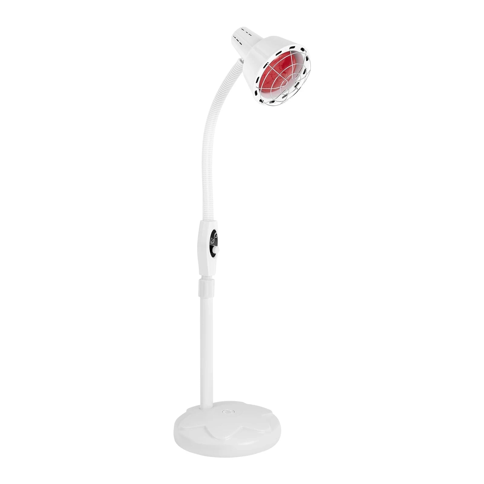 275W Infrared Heat Therapy Lamp with Adjustable Temp & 360° Rotation-White / GERMANY