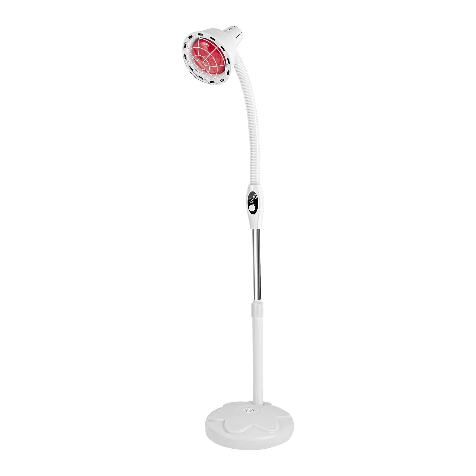 275W Infrared Heat Therapy Lamp with Adjustable Temp & 360° Rotation-White / GERMANY
