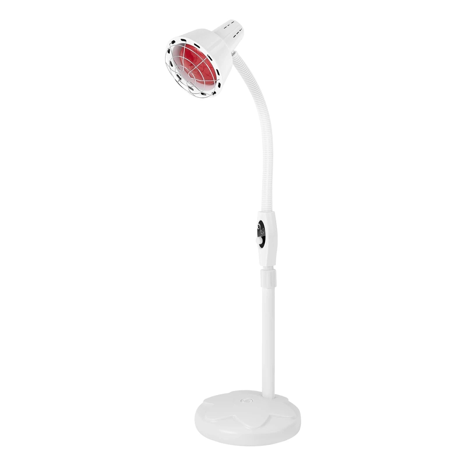 275W Infrared Heat Therapy Lamp with Adjustable Temp & 360° Rotation-White / GERMANY