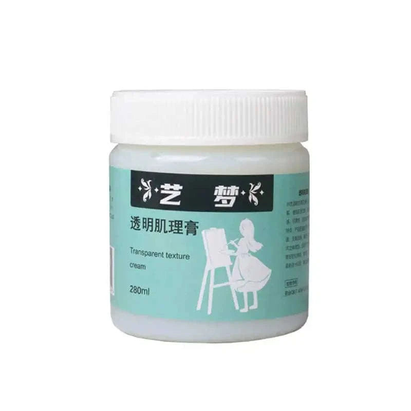 280ml Acrylic Modeling Paste Transparent Texture Paste for Artists-modeling paste