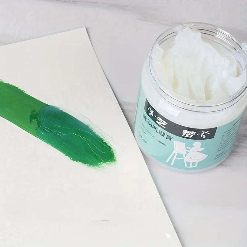 280ml Acrylic Modeling Paste Transparent Texture Paste for Artists-modeling paste