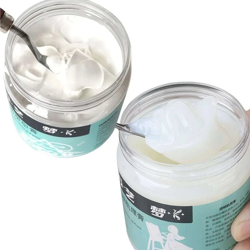 280ml Acrylic Modeling Paste Transparent Texture Paste for Artists-modeling paste