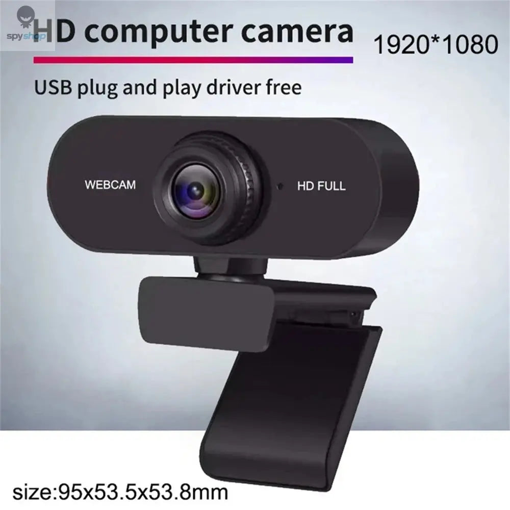 2K 1080P 720P 480P HD Webcam For Desktop Laptop Computer Mini USB Web Camera With Microphones Web Cam Cover For YouTube Skype Spy-shop.com