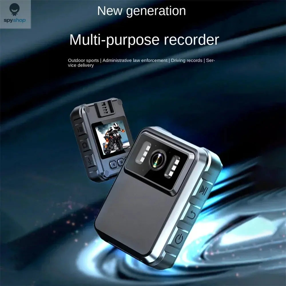 2K Wifi Hotspot Body Camera Law Enforcement Recorder DVR IR Night Vision Wearable Cam Bike Motorcycle Waterproof Mini Camcorders