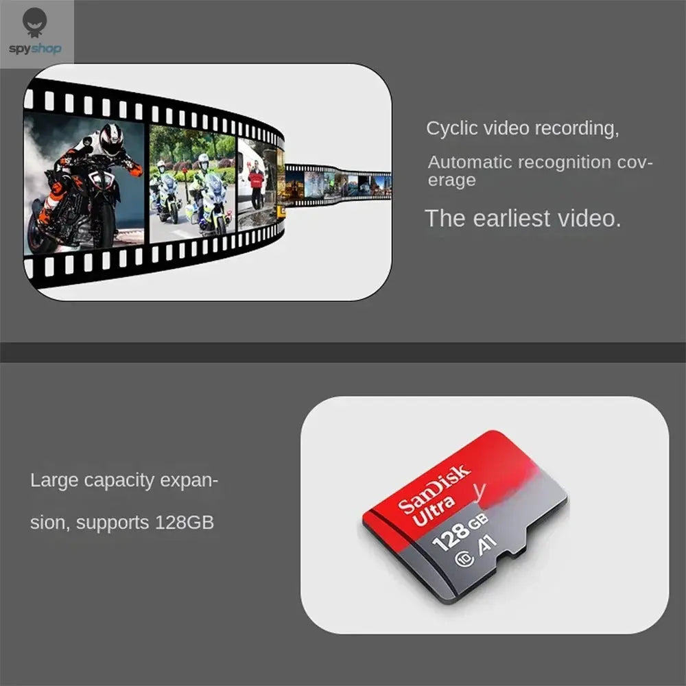 2K Wifi Hotspot Body Camera Law Enforcement Recorder DVR IR Night Vision Wearable Cam Bike Motorcycle Waterproof Mini Camcorders