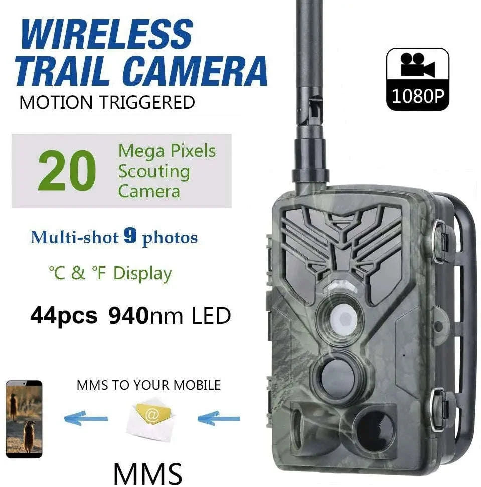 2G 20MP Wireless Hunting Wildlife Camera-Default Title
