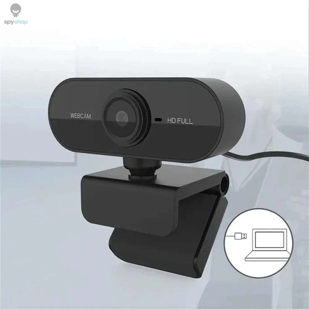 2K 1080P HD Webcam – Dual Microphones, Autofocus, Privacy Cover-1080P