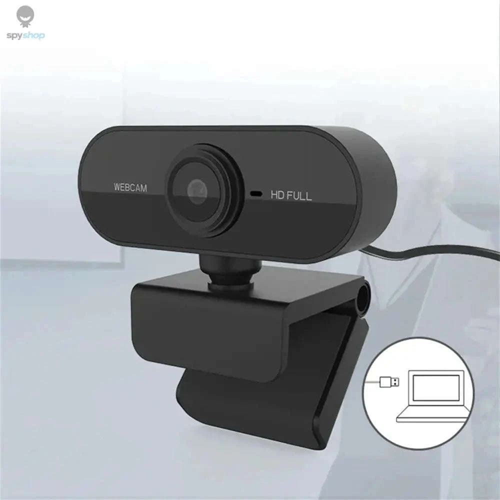 2K 1080P HD Webcam – Dual Microphones, Autofocus, Privacy Cover-1080P