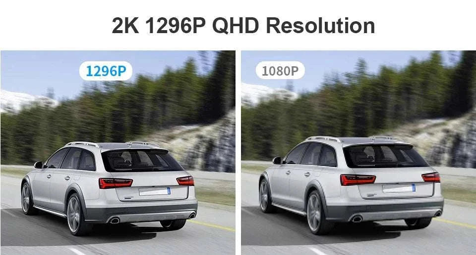 2K Dash Cam with WiFi App, Voice Control & Night Vision-Voice Control / 32G