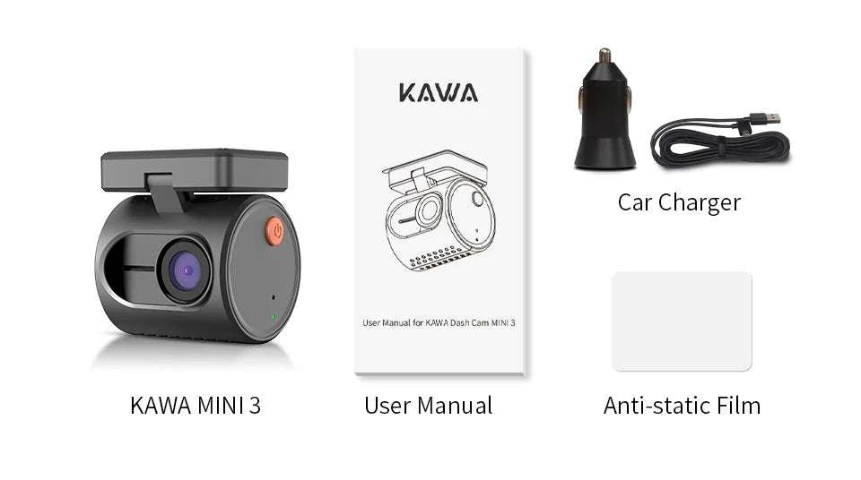 2K Dash Cam with WiFi App, Voice Control & Night Vision-Voice Control / 32G