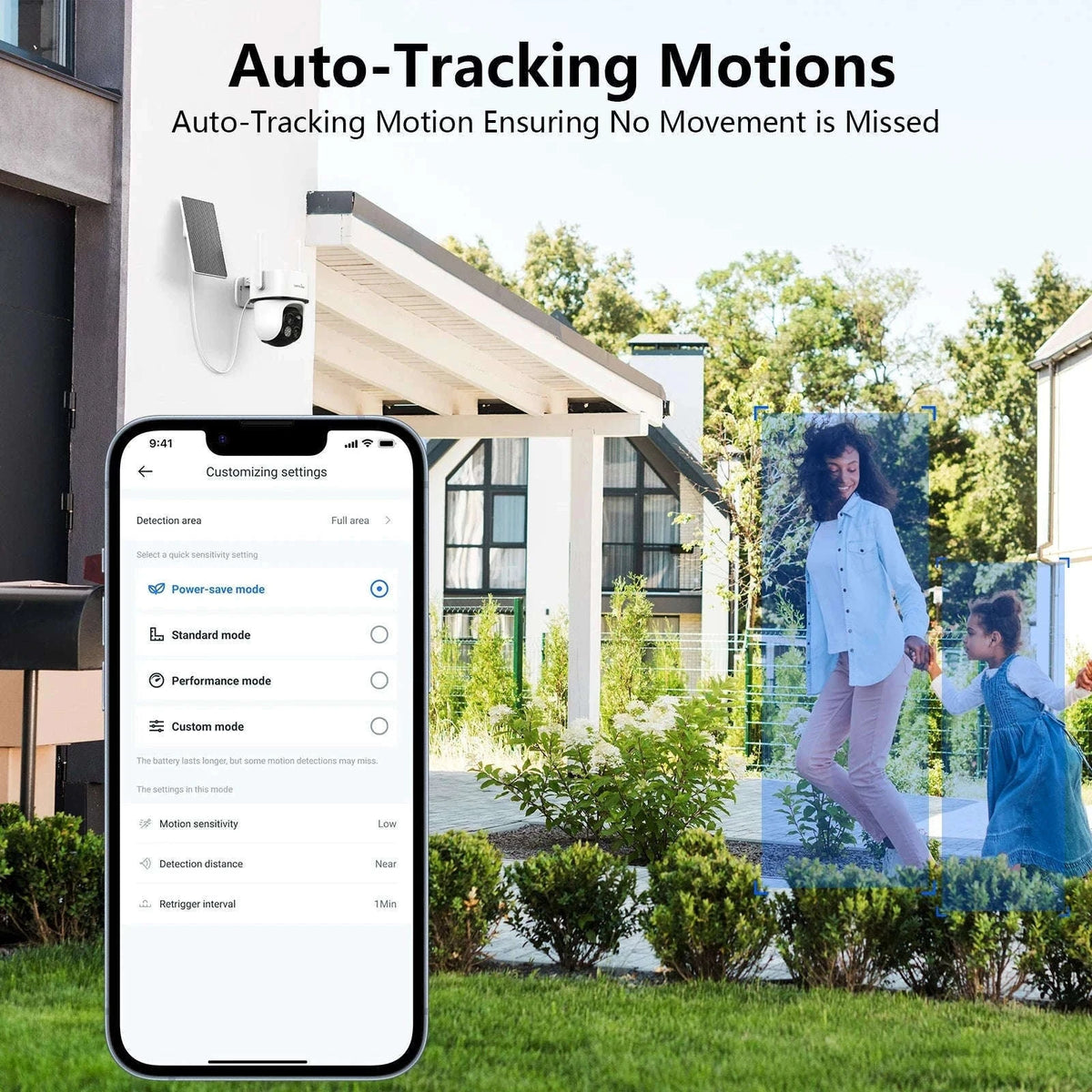 2K Dual Lens Solar Wireless Outdoor PTZ Security Camera-4PCS / Germany
