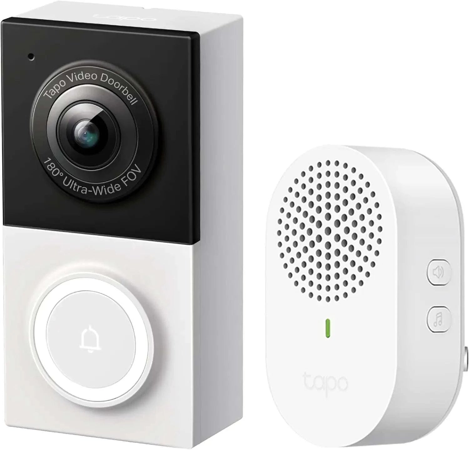2K Smart Video Doorbell with 180° View, AI Detection & Night Color-United States