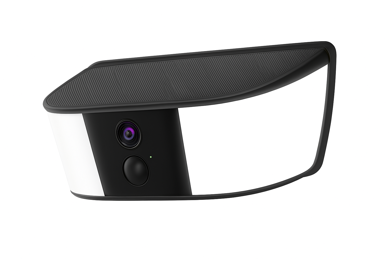 2K Solar Wall Light Camera with Color Night Vision and Human Detection
