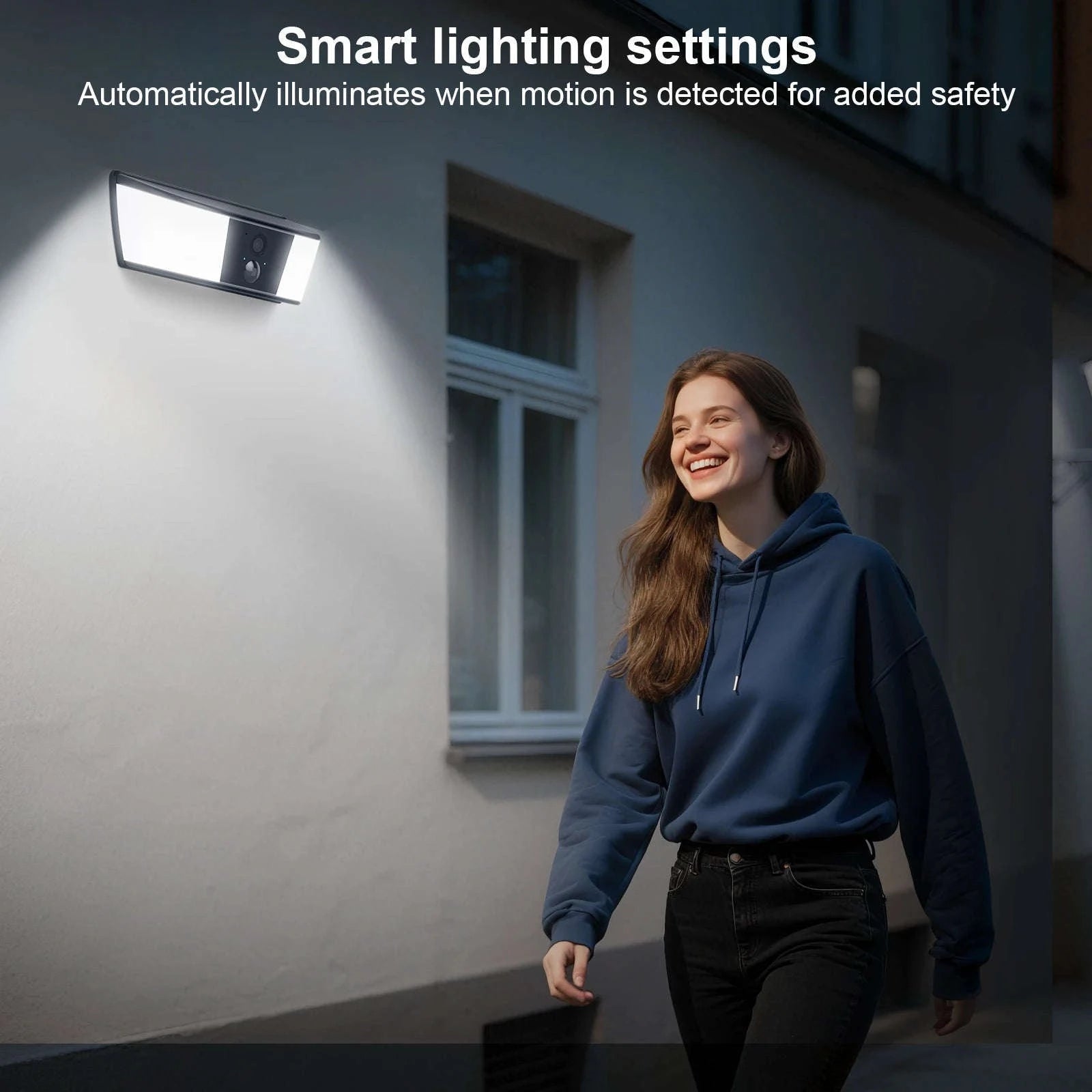 2K Solar Security Camera & Wall Light-2K Solar Camera / GERMANY