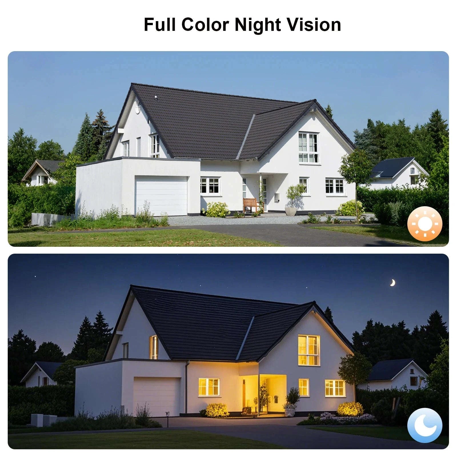 2K Solar Wall Light Camera with Color Night Vision and Human Detection-1PC Camera / spain