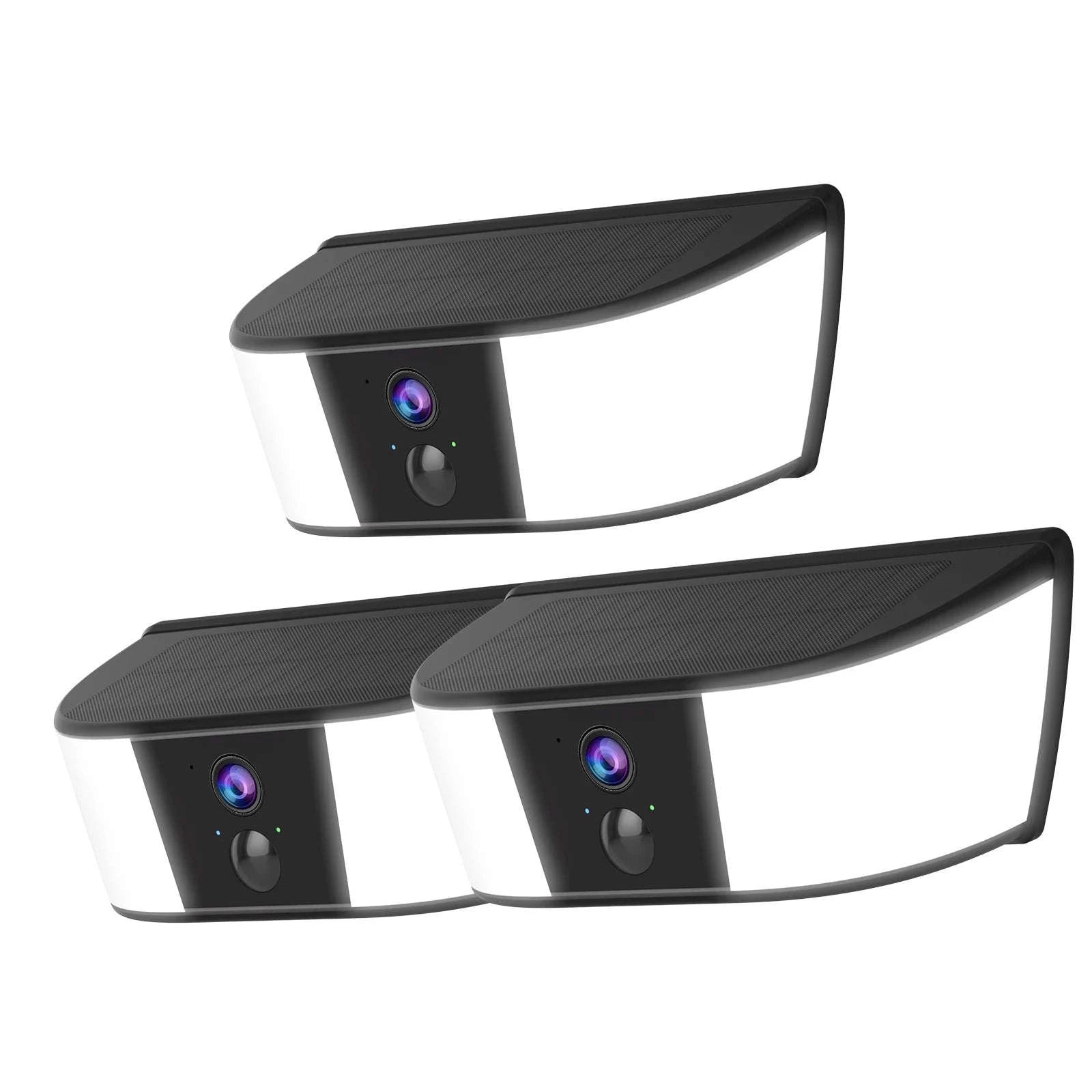 2K Solar Wall Light Camera with Color Night Vision and Human Detection-1PC Camera / spain