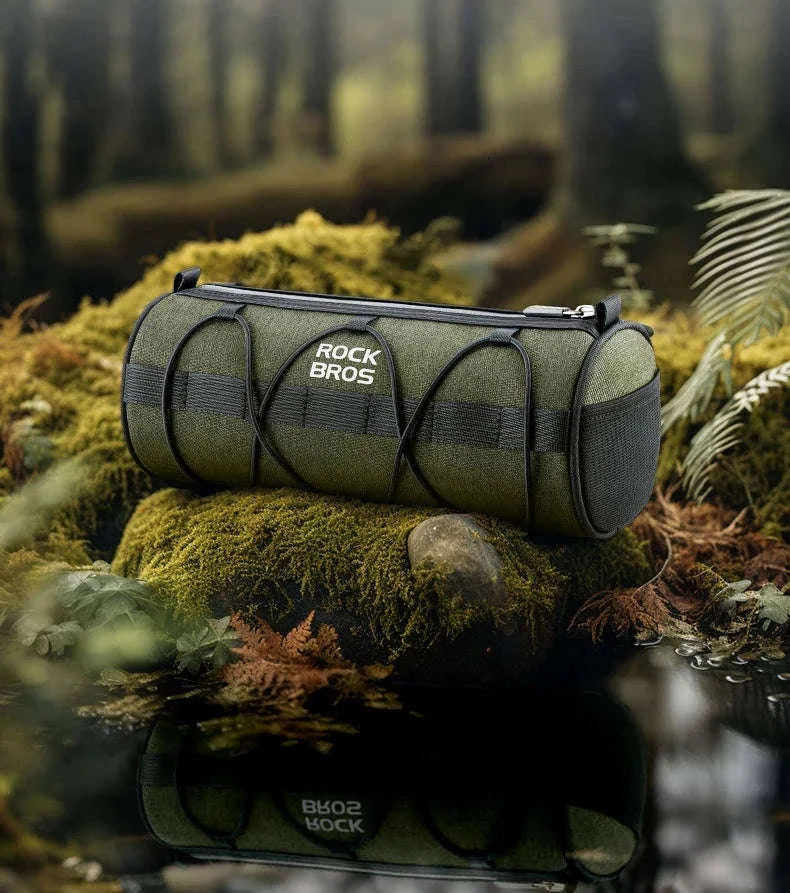 2L Bicycle Handlebar Bag with Shoulder Strap & 3-Point Mount-W009 / About 2L