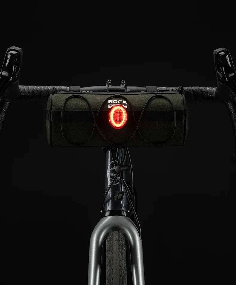 2L Bicycle Handlebar Bag with Shoulder Strap & 3-Point Mount-W009 / About 2L