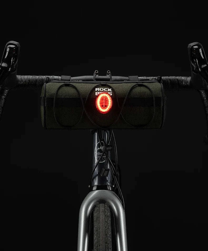 2L Bicycle Handlebar Bag with Shoulder Strap & 3-Point Mount-W009 / About 2L