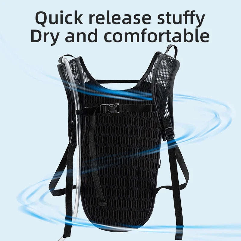 2L Hydration Backpack Running Vest with Water Bladder-30170009001