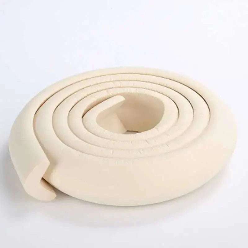 2M Baby Safety Bumper Strips for Table Edges-Beige