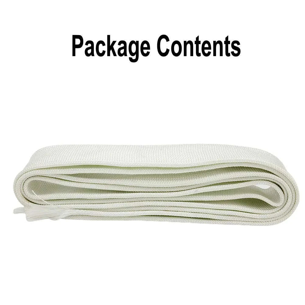 2M Exhaust Glass Fibre Hose Lagging Insulation for 22mm–24mm Heater Pipes-Default Title