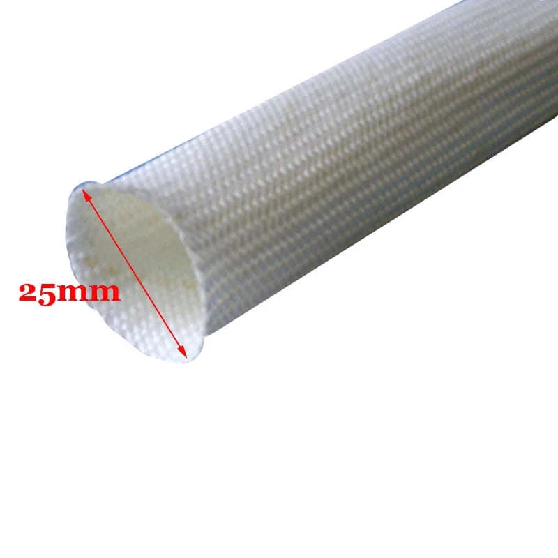 2M Exhaust Glass Fibre Hose Lagging Insulation for 22mm–24mm Heater Pipes-Default Title