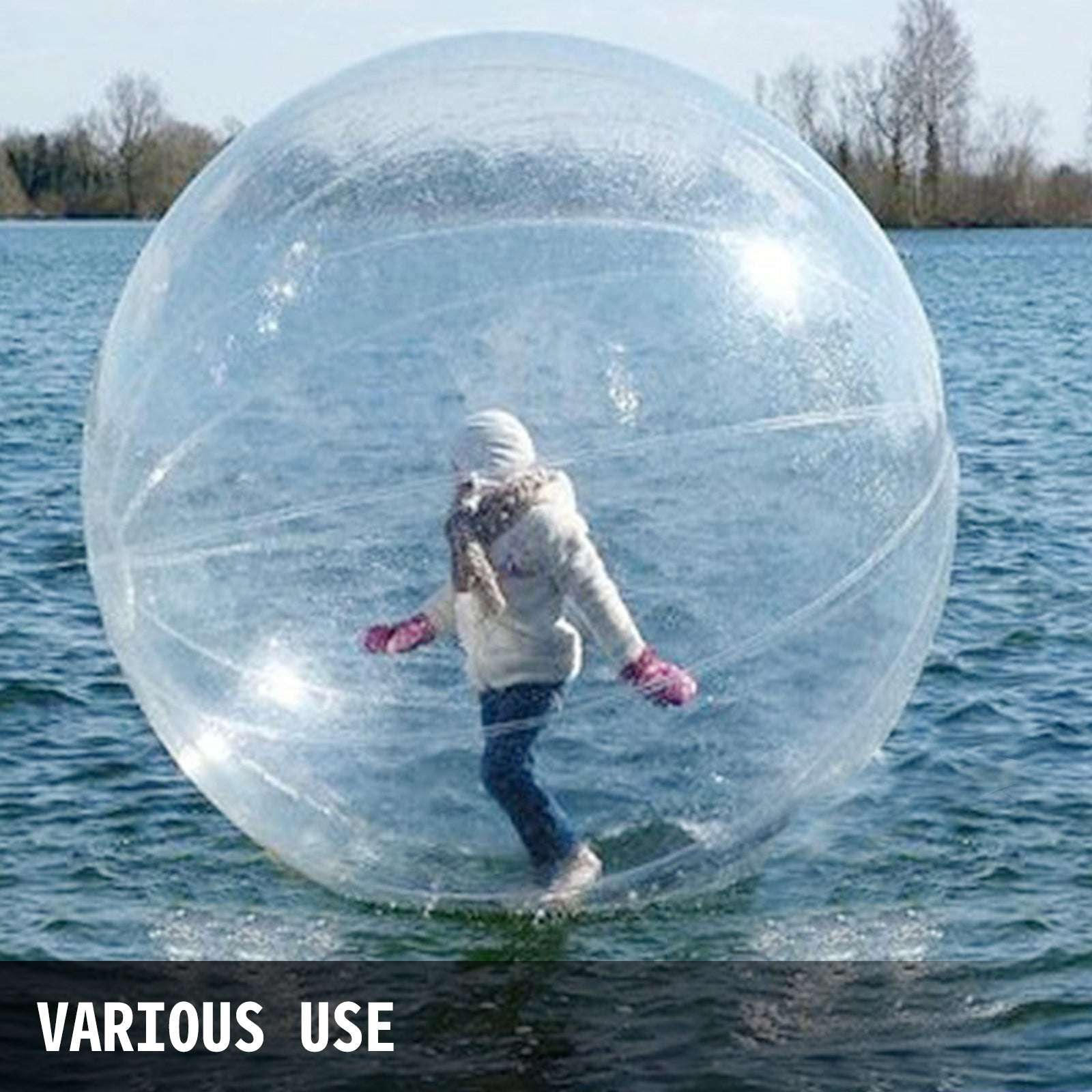 2M Inflatable Water Walking Ball with Blower Pump for Pools-france