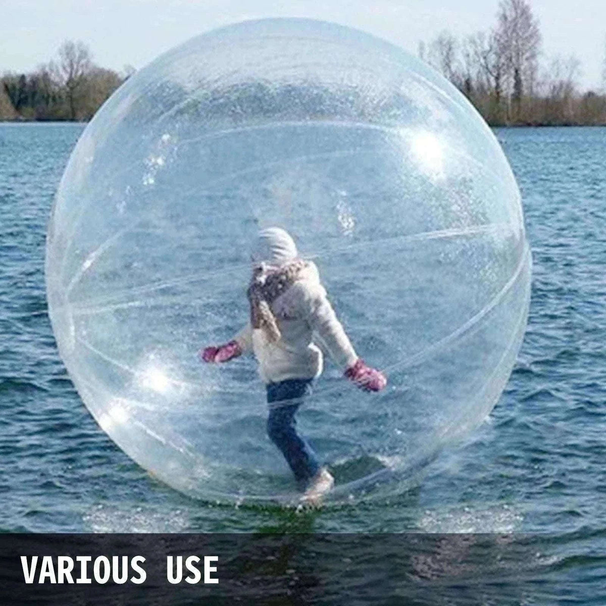 2M Inflatable Water Walking Ball with Blower Pump for Pools-france