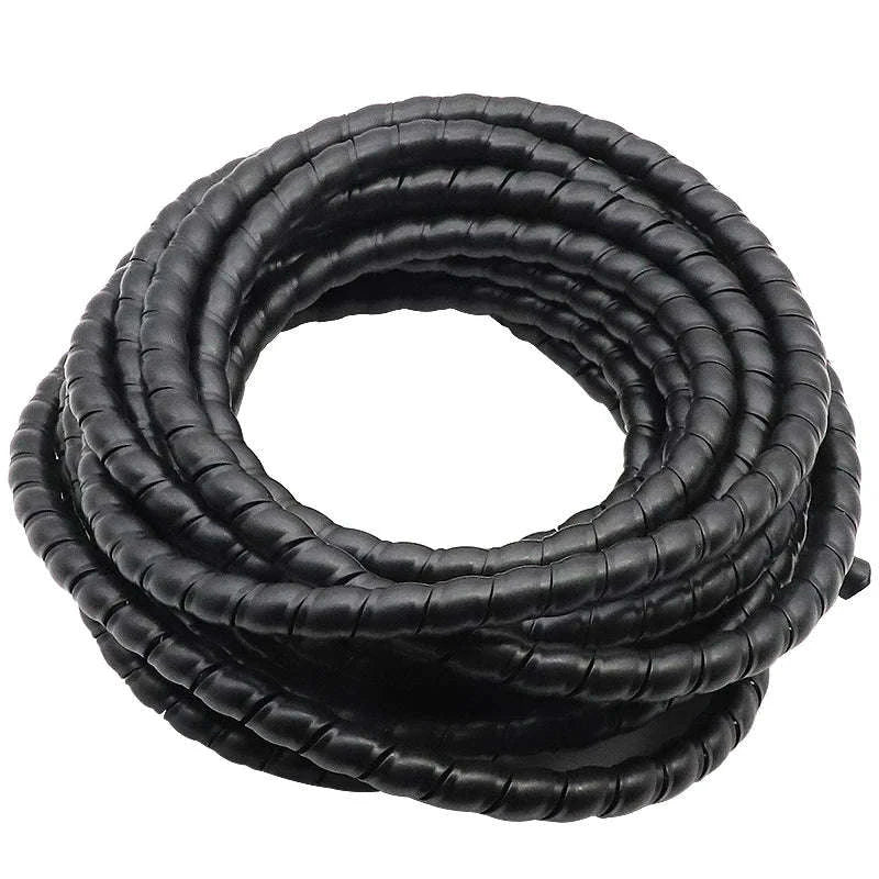 2M Spiral Cable Protection Sleeve Wire Organizer-Yellow / 2m / 10mm