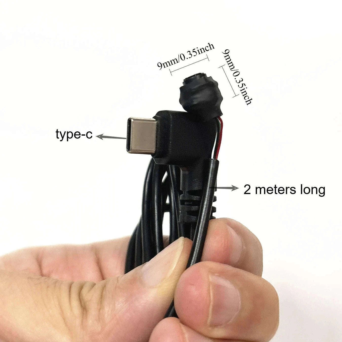 2MP 9mm USB Industrial Mini Camera with Type-C-USB 2.0
