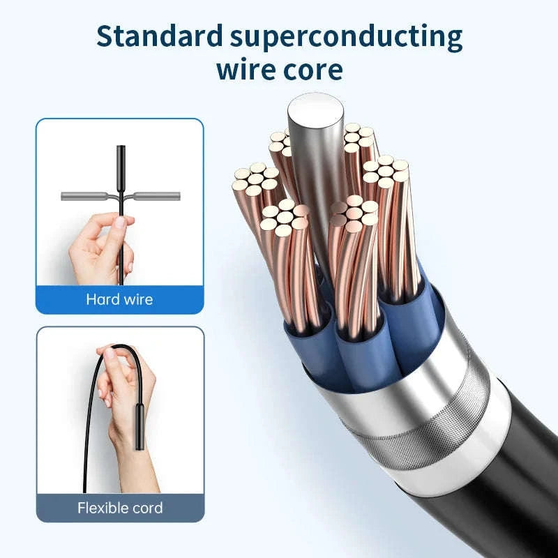 2MP Endoscope Camera 8mm for iPhone and Android, Dual Lens-Single Lens / United States / 1m