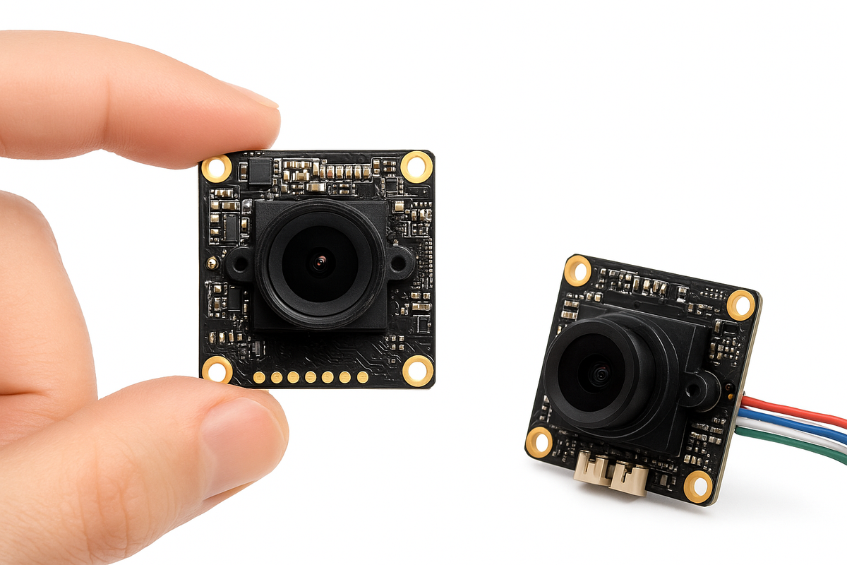 2MP Mini IP Camera Board 1080P 50fps Black Light Illumination