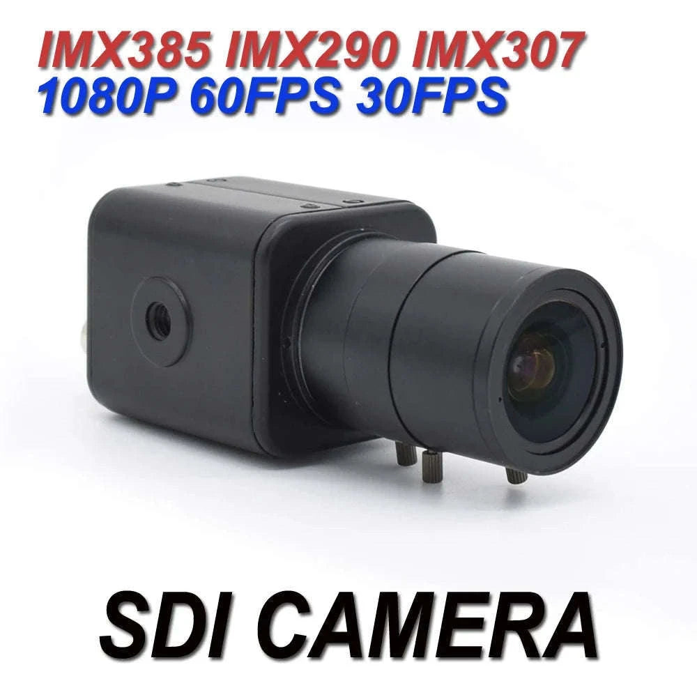 2MP SDI Box Camera with 2.8-12mm Zoom Lens, 1080P-IMX307 2.8-12 LENS